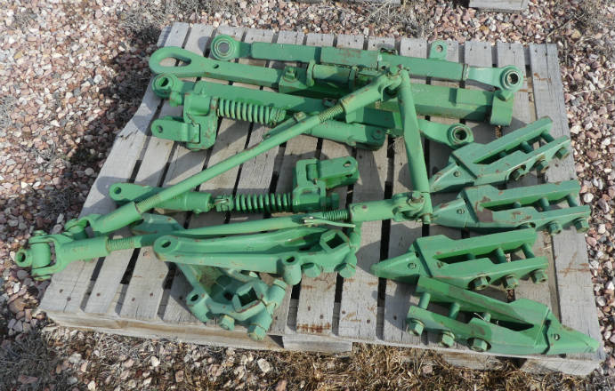 Used - original john deere three point (fits a, 50 or 60)