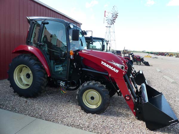 2022 Yanmar YT347 Cab tractor with loader-47HP - 4WD