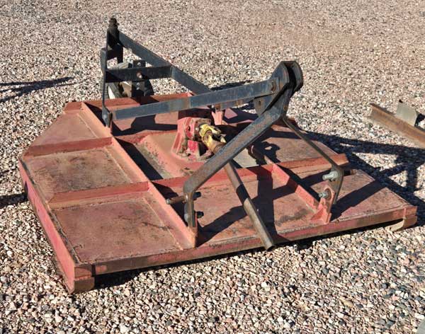 Used -- 5 foot rotary mower