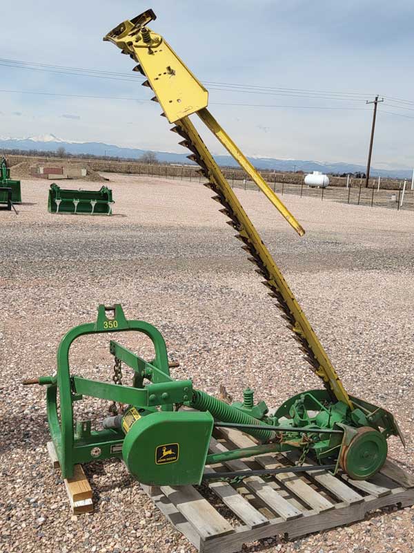 Used - 3pt. 7 foot John Deere Model 350 Sickle Mower.