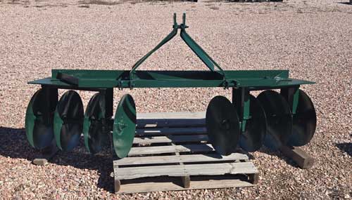Used - 3 point ditcher closer