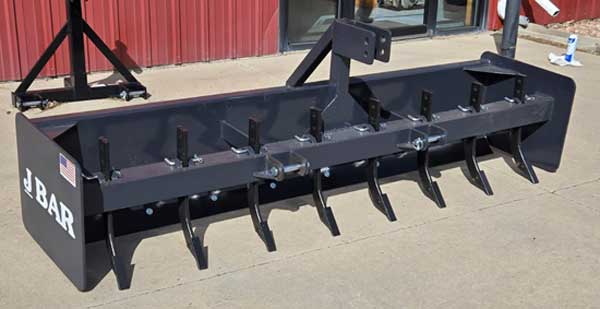 New - J-bar - 8 foot HD Box Scrapers
