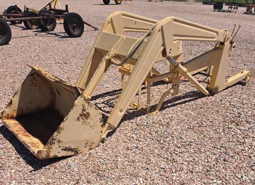 Used Davis/MF step-thru loader