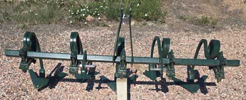 Used - 6 1/2 foot Vibrashank cultivator with sweeps